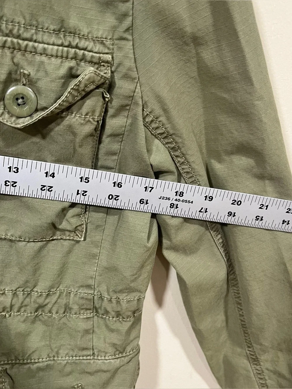 J.Crew military utility fatigue jacket size M men’s vintage green